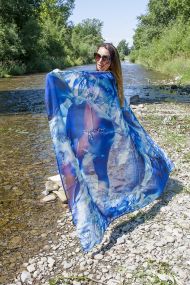 Pareo - šifonový šátek na plavky Sea wave