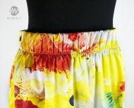 Saténová sukně - Tropic